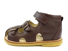 Arauto RAP sandal dark brown med spænder og velcro